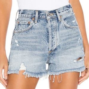 AGOLDE jaden cut off short